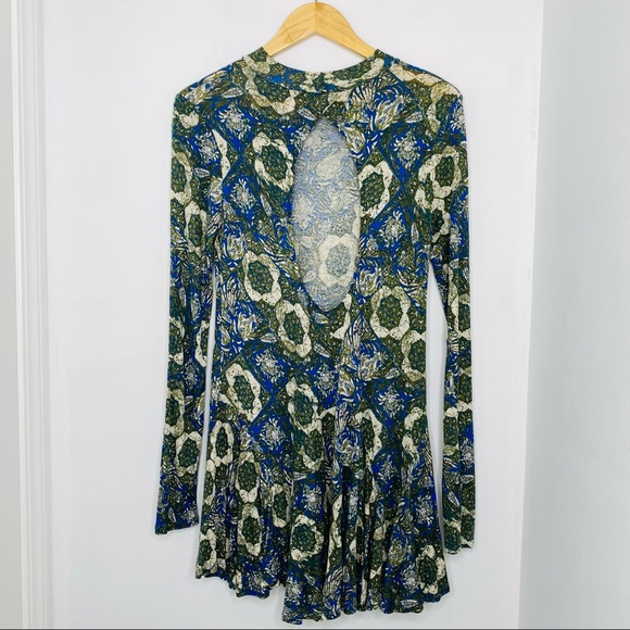 ✔️SOLD NWOT Free People Annabelle Printed Tunic - Picture 9 of 11